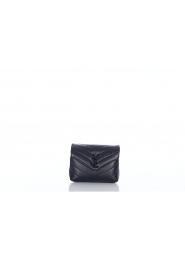 YSL MINIBAG MONO WIT VITELLO PIUMOTTO