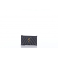 YSL POUCH MONOGRAMME GRAIN DE POUDRE TECHNO SL