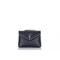 YSL BAG MNG LOULOU M VITELLO PIUMOTTO 2 MIX MATELAS