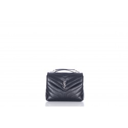 YSL BAG MNG LOULOU S VITELLO PIUMOTTO 2 MIX MATELAS