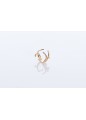 MONOGRAM RING BRASS