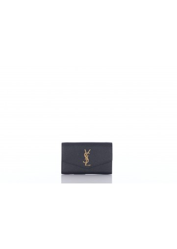 YSL FLAP CHAIN GRAIN DE POUDRE ROYAL