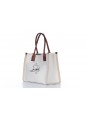 NASTROLOUBI E W LARGE TOTE CANVAS CALF P