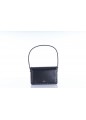 SHOULDER BAG VITELLO LISCIO RUTHENIUM STUDS