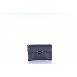 SMALL SHOULDER BAG VIT.ST.ALCE UNLINED/BL.RUTHENIUM STUDS