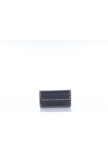 POUCH VITELLO STAMPA ALCE/PLATINUM STUDS ROCKSTUDS