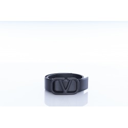 BELT H. 40 BOX CALF/VITELLO NAPPA LEATHER LOGO