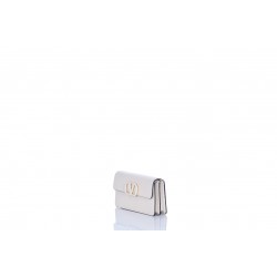 WALLET ON CHAIN VLOGO SIGNATURE VITELLO SOFT GRAIN