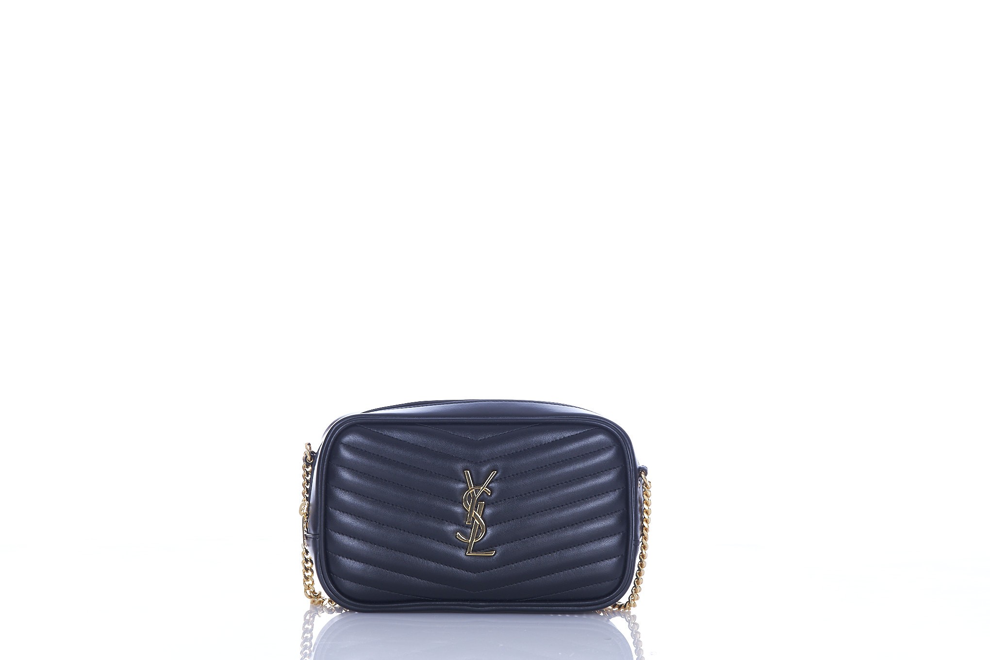 YSL M.BAG MONO VITELLO PIUMOTTO Studio 14