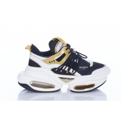 B BOLD LOW-CALFSKIN MESH&SUEDE