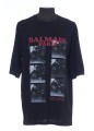 BALMAIN 44 T-SHIRT OVERSIZE FIT