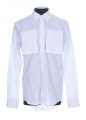 HIGH CHEST POCKET SH COTTON SATEEN SHIRTING