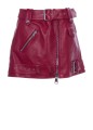 LW WST MINI BIKER SK MF GRAINY LEATHER