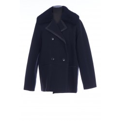 MERINO COLLAR WOOL PEACOAT