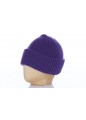 CASHMERE AND WOOL KNIT BEANIE