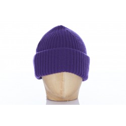 CASHMERE AND WOOL KNIT BEANIE