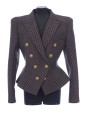 8 BTN MINI MONOGRAM JACQUARD JACKET