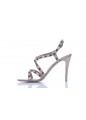 SANDAL ROCKSTUD T. 100 NAPPA LAMINATA