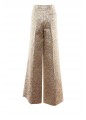 BROCADE WIDE-LEG PANTS