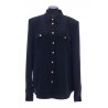 2 PKTS CREPE DE CHINE BUTTONED SHIRT