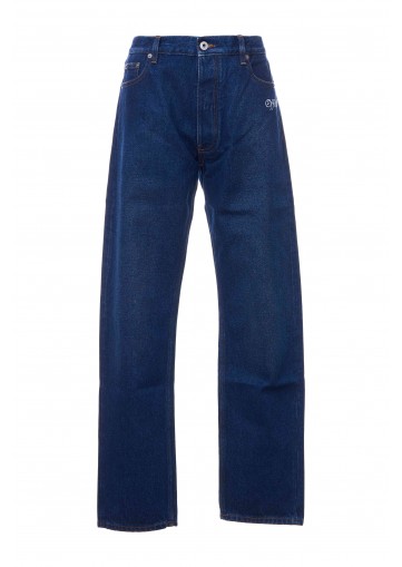 SCRIPT TAPERED JEANS MEDIUM