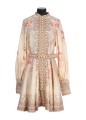 ILLUMINATE BUTTONED MINI DRESS