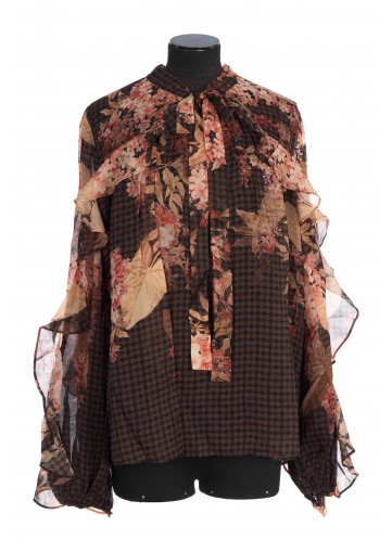 ILLUMINATE FLUTTER BLOUSE