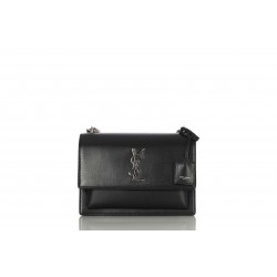 MEDIUM SUNSET CHAIN BAG CUIR LISSE ASPEN