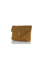 LARGE ENVELOPE POUCH CORDE TRESSEE