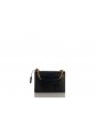 MEDIUM SUNSET CHAIN BAG CUIR EFFET CROCO GLACE