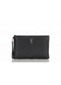 DOCUMENT HOLDER CUIR SOUPLE SAINT LAURENT MATELASSE