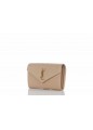 CLASSIC CHAIN WALLET GRAIN DE POUDRE SAINT LAURENT