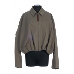 DRAPED JACKET