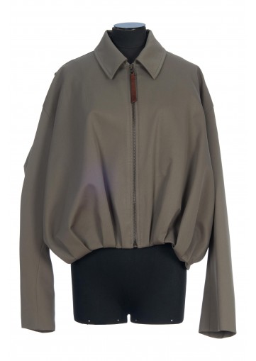 DRAPED JACKET