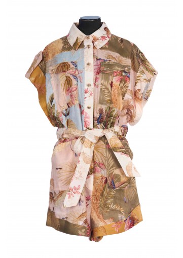 ASCENSION CUFFED PLAYSUIT