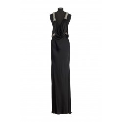 SATIN DRAPED DRESSES