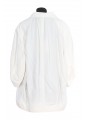 GRAINY VISCOSE LINEN COCOON SHIRT