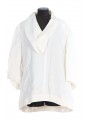 GRAINY VISCOSE LINEN COCOON SHIRT