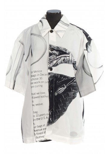 SILK CAMPAIGN PRINT SHORT