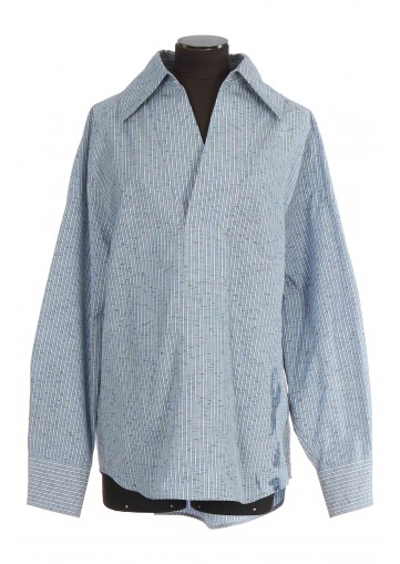IRREGULAR COTTON LINEN STRIPE
