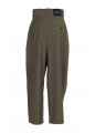 CROPPED WRAP TROUSERS