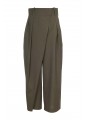 CROPPED WRAP TROUSERS