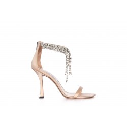 VERITY SANDAL 100 SATIN