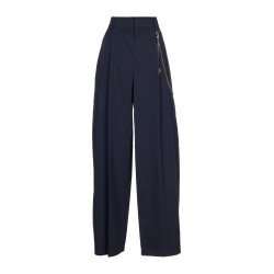 MID-RISE TROUSER W/ CHAIN