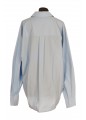 OVERSIZED BUTTON DOWN SHIRT W/ NECKLACE