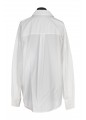 OVERSIZED BUTTON DOWN SHIRT W/ NECKLACE