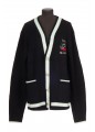 CARDIGAN BRODÉ MÉRINO
