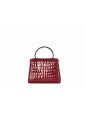SMALL TOP HANDLE BAG VSLING COCCODRILLO LUCIDO