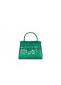 SMALL TOP HANDLE BAG VSLING COCCODRILLO LUCIDO