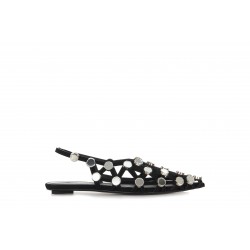 BALLERINE GRID DAIM AVEC FINITON